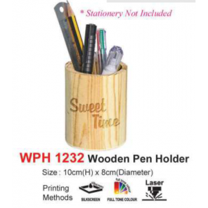 [Pen Holder] Wooden Pen Holder - WPH1232